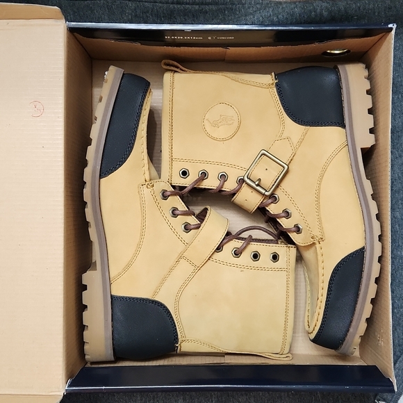 Polo Ralph Lauren Other - 𝅺Polo Ralph Lauren Weybrook Tan leather boots men's size 9D